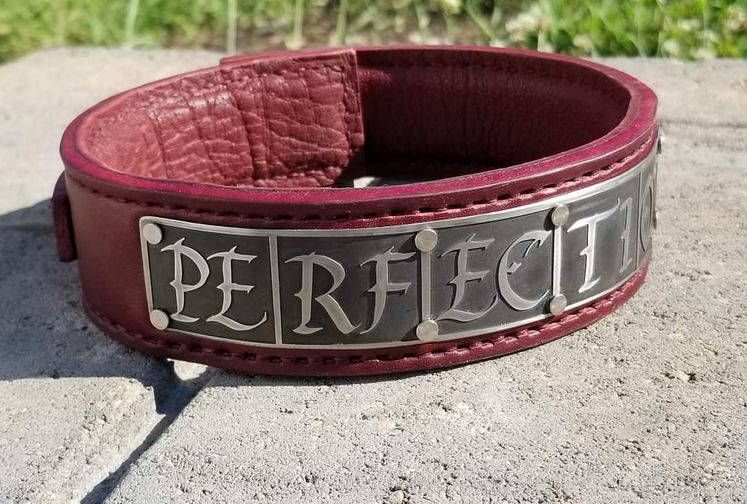 "Perfection" Luxury Leather Bondage Collar