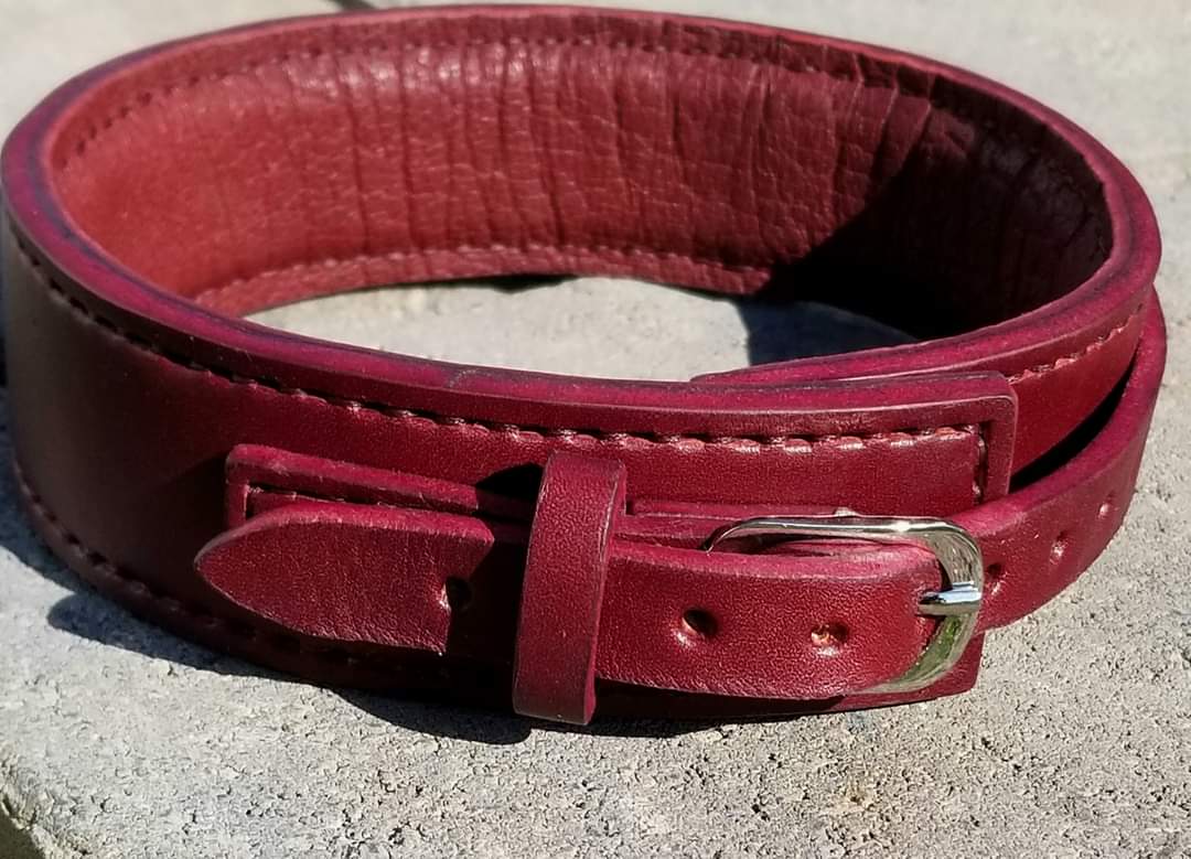 "Perfection" Luxury Leather Bondage Collar