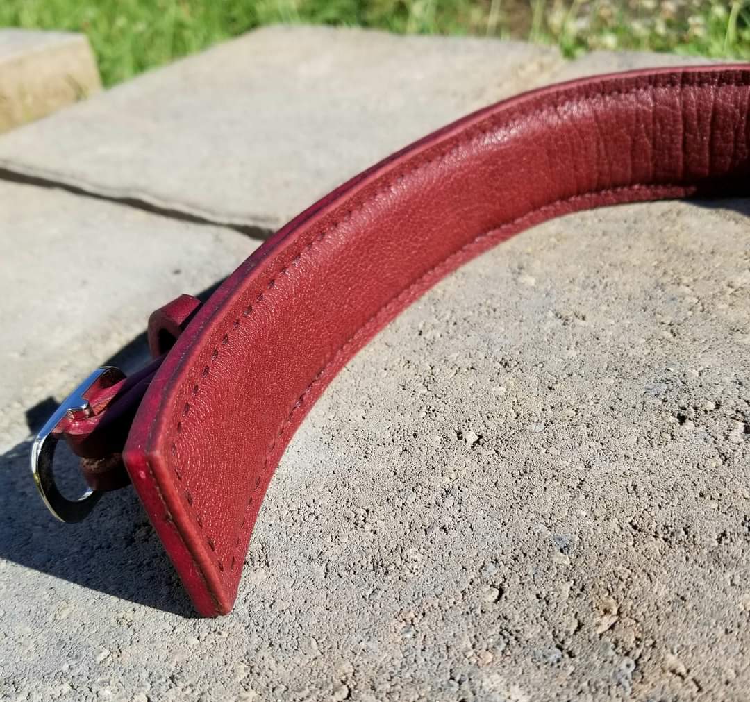 "Perfection" Luxury Leather Bondage Collar