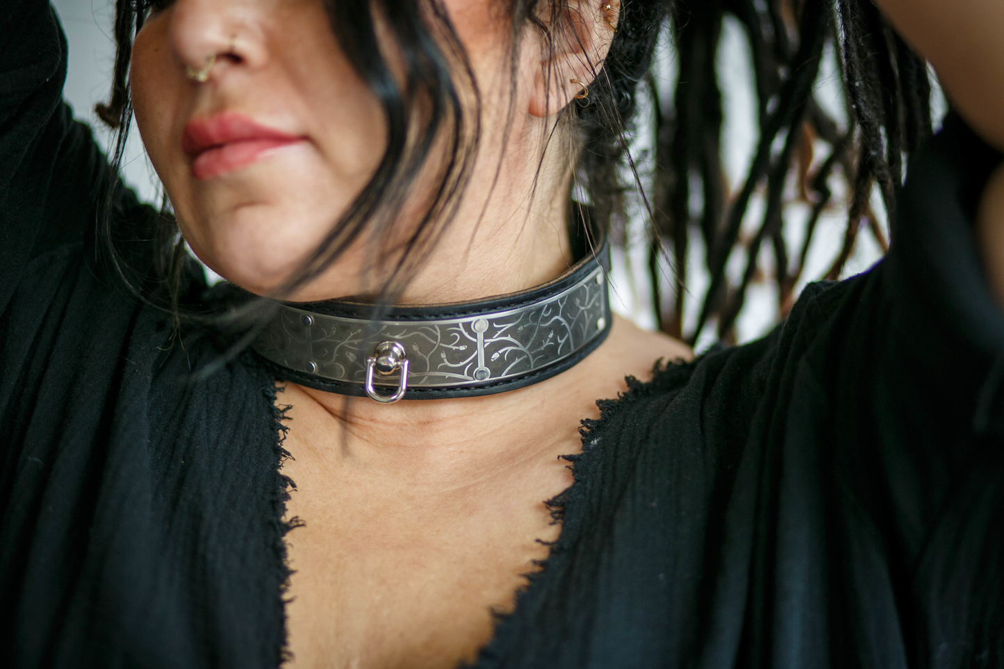 Briar Rose Luxury Bondage Collar