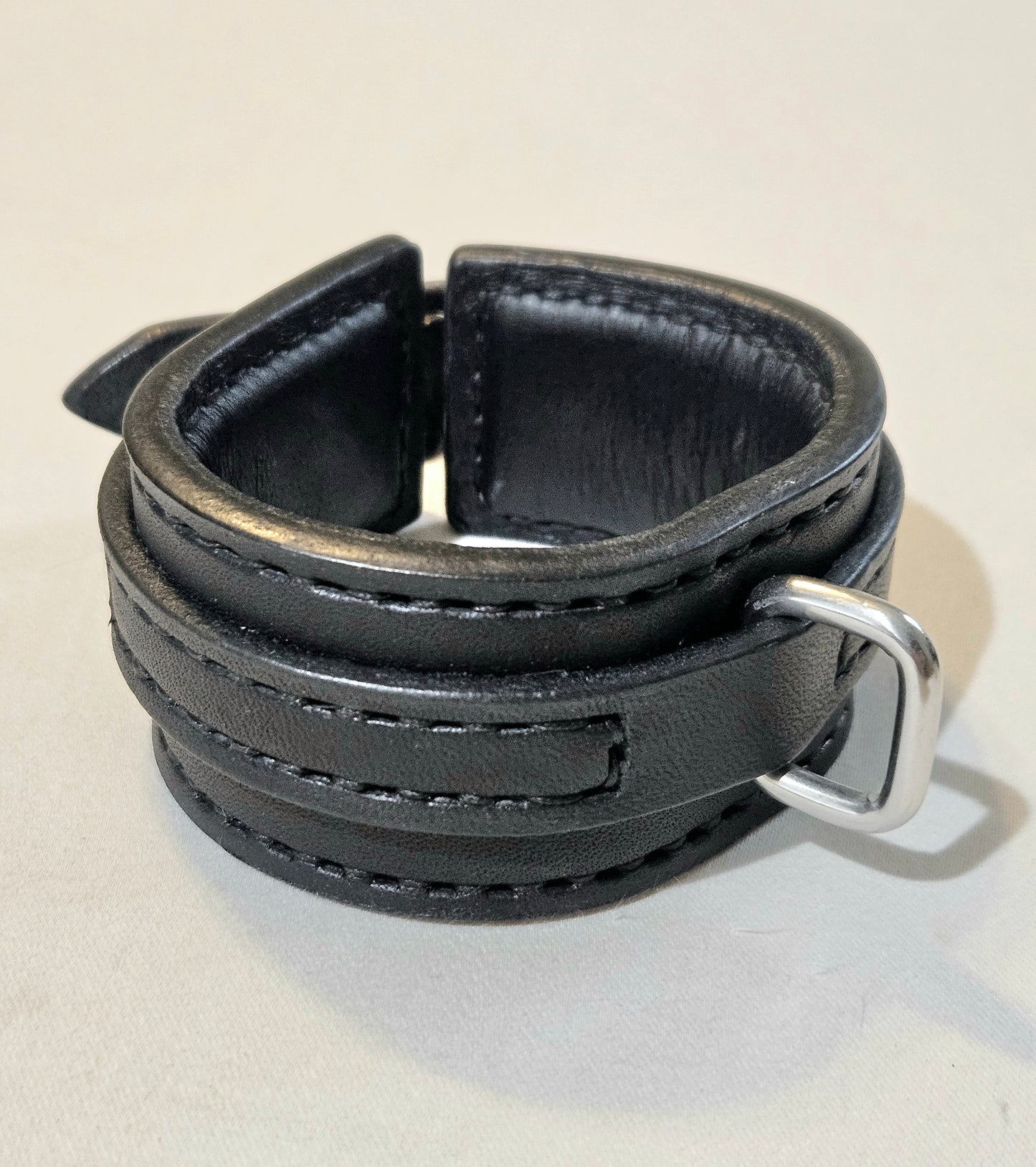 Bridle Leather Bondage Cuffs