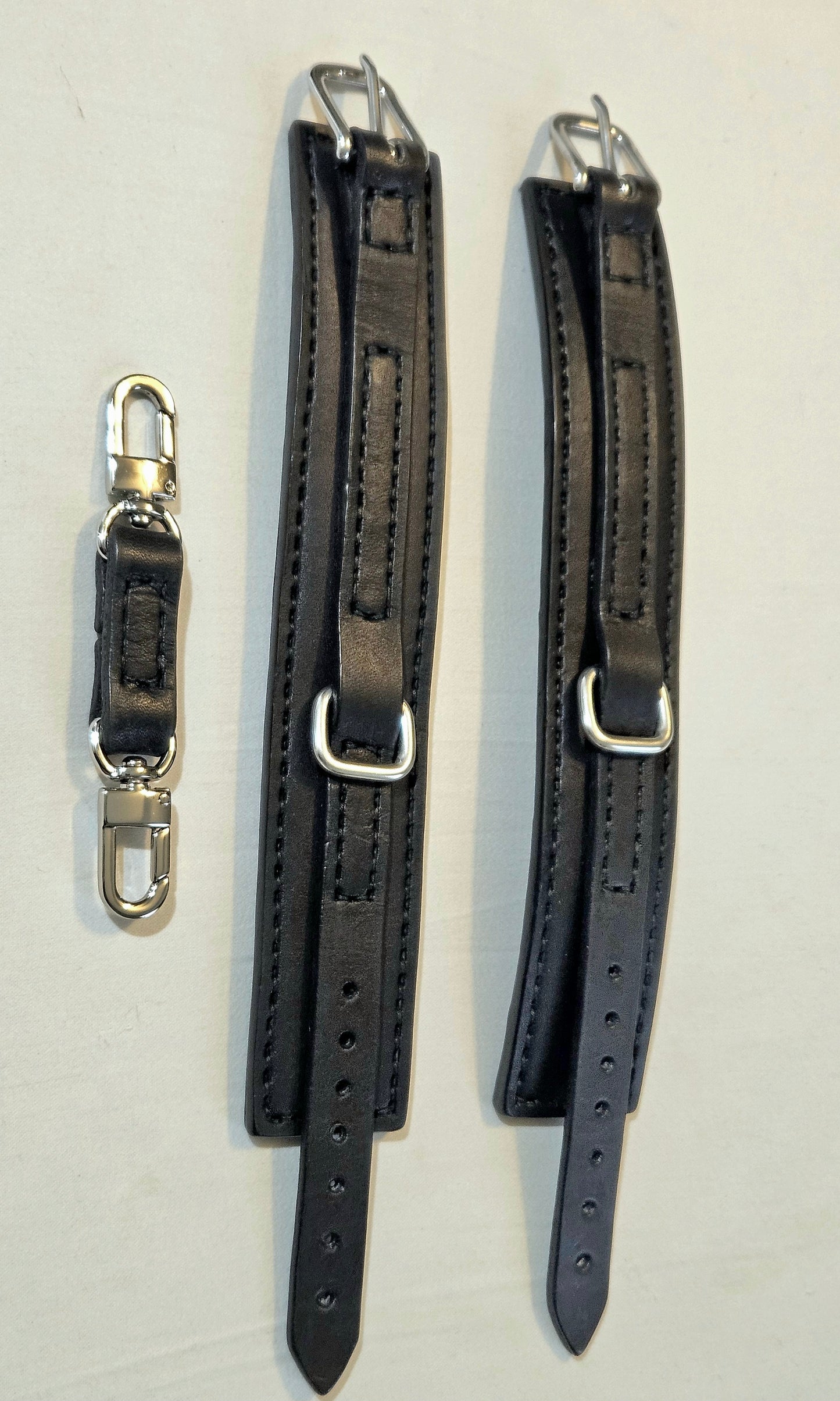 Bridle Leather Bondage Cuffs