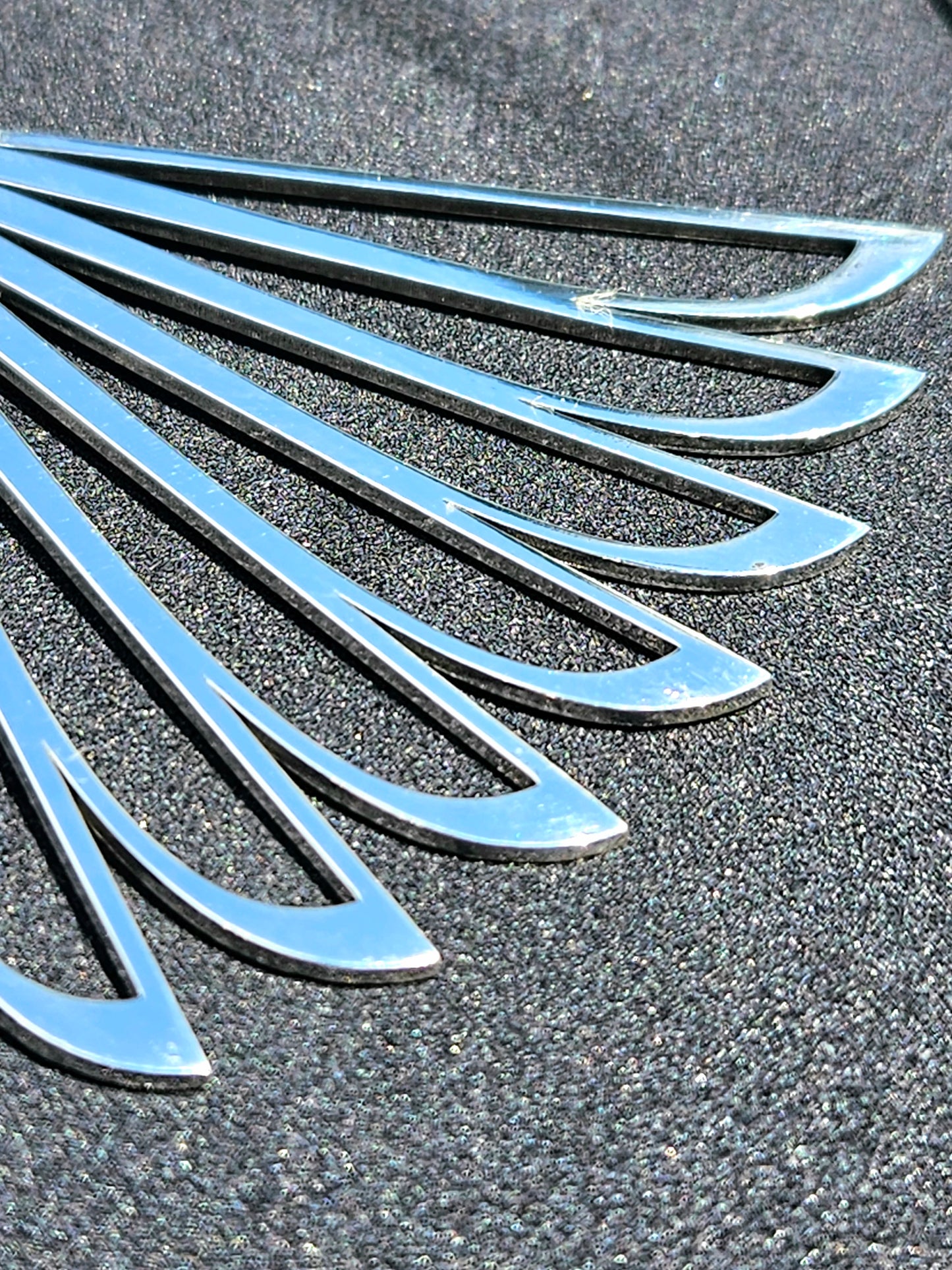 Large Wing Earrings -Sterling Silver