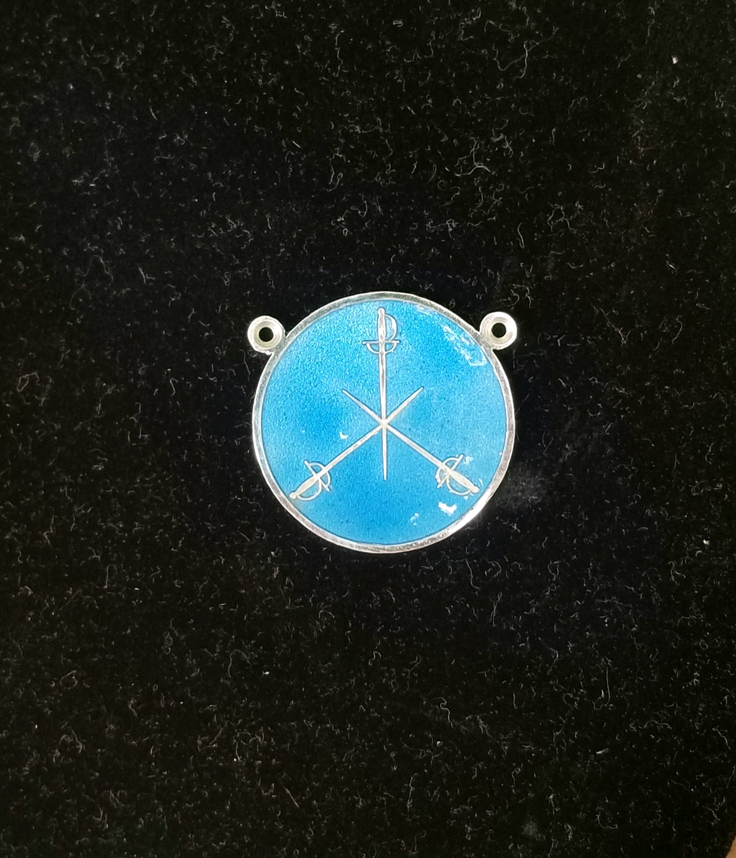 Master of Defense Medallion - Sterling and Resin