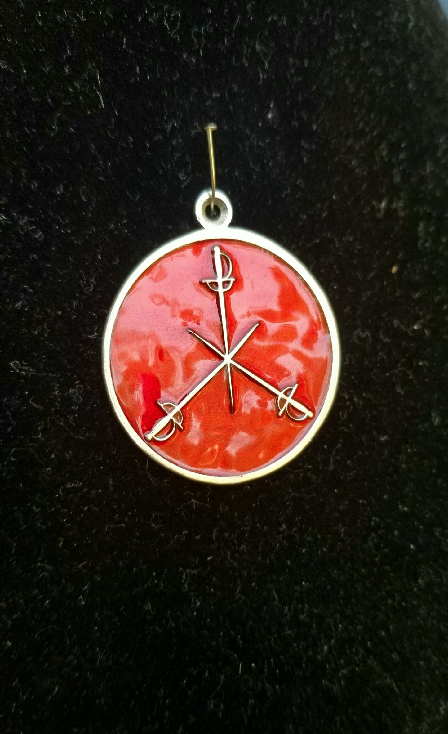 Master of Defense Medallion - Sterling and Resin