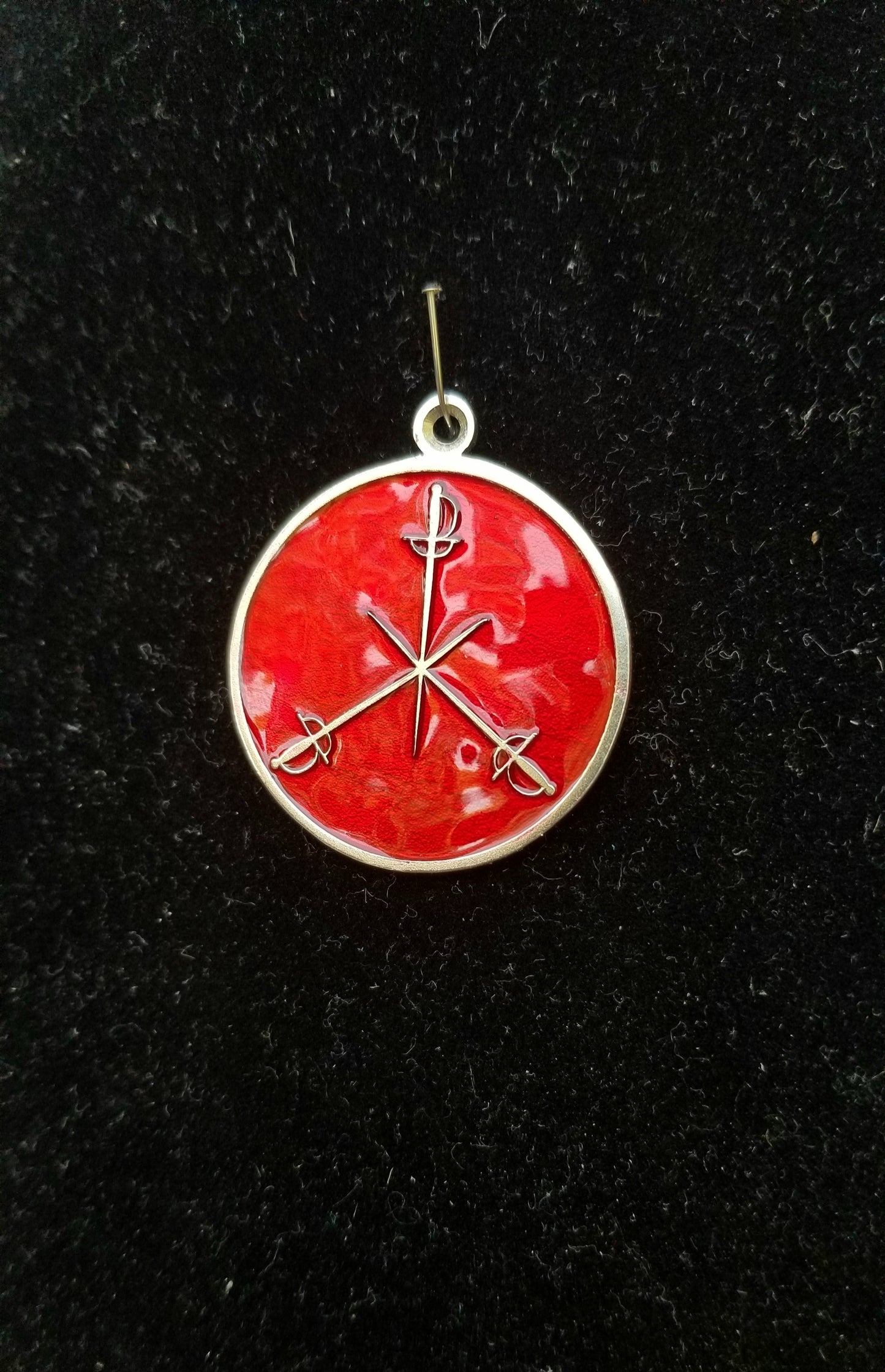 Master of Defense Medallion - Sterling and Resin