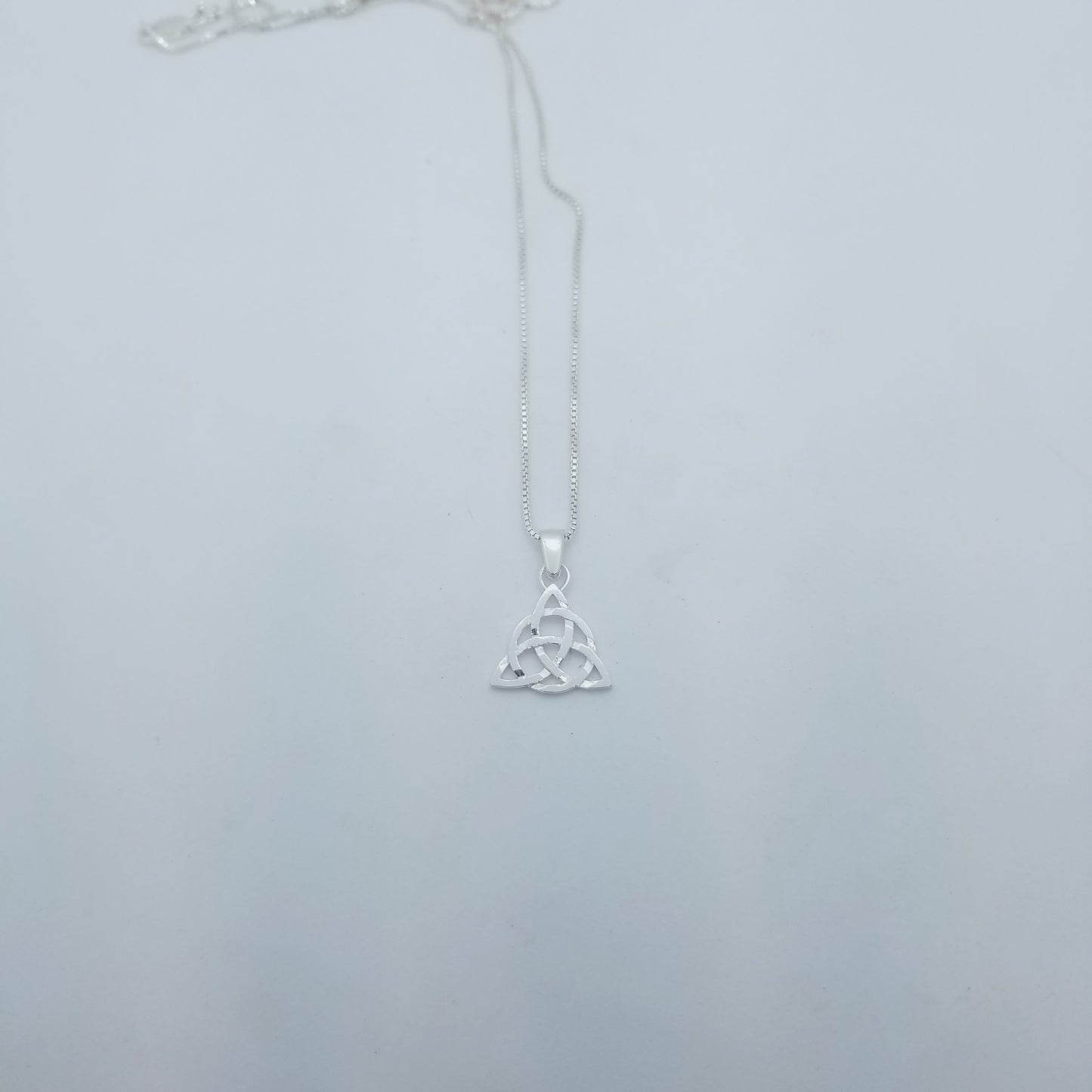 Triquetra Sterling Silver Necklace