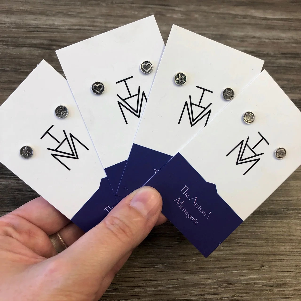 Engraved Design Earrings