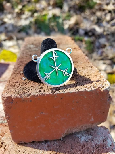 Master of Defense Medallion - Sterling and Resin