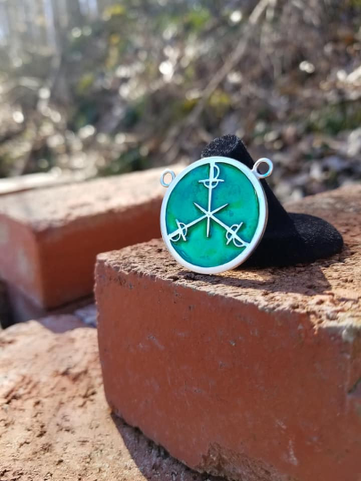 Master of Defense Medallion - Sterling and Resin