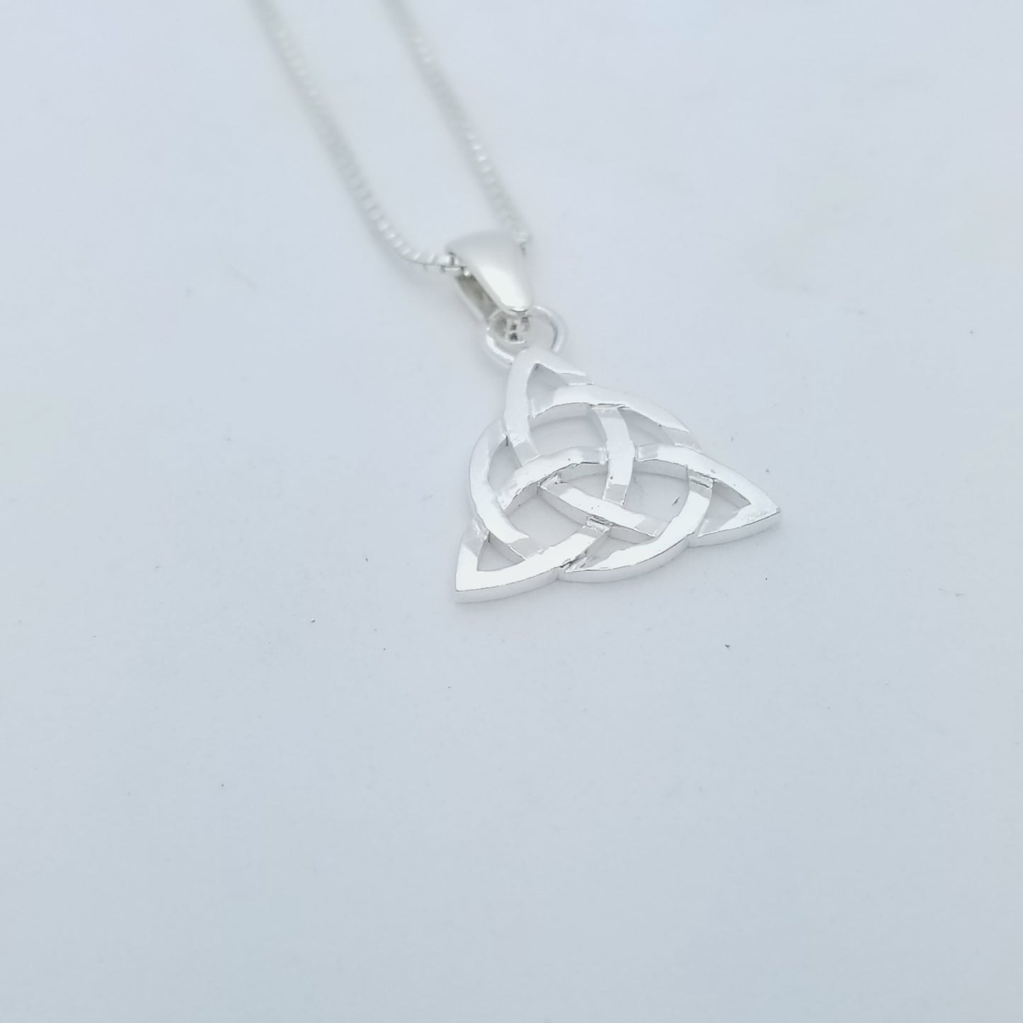 Triquetra Sterling Silver Necklace