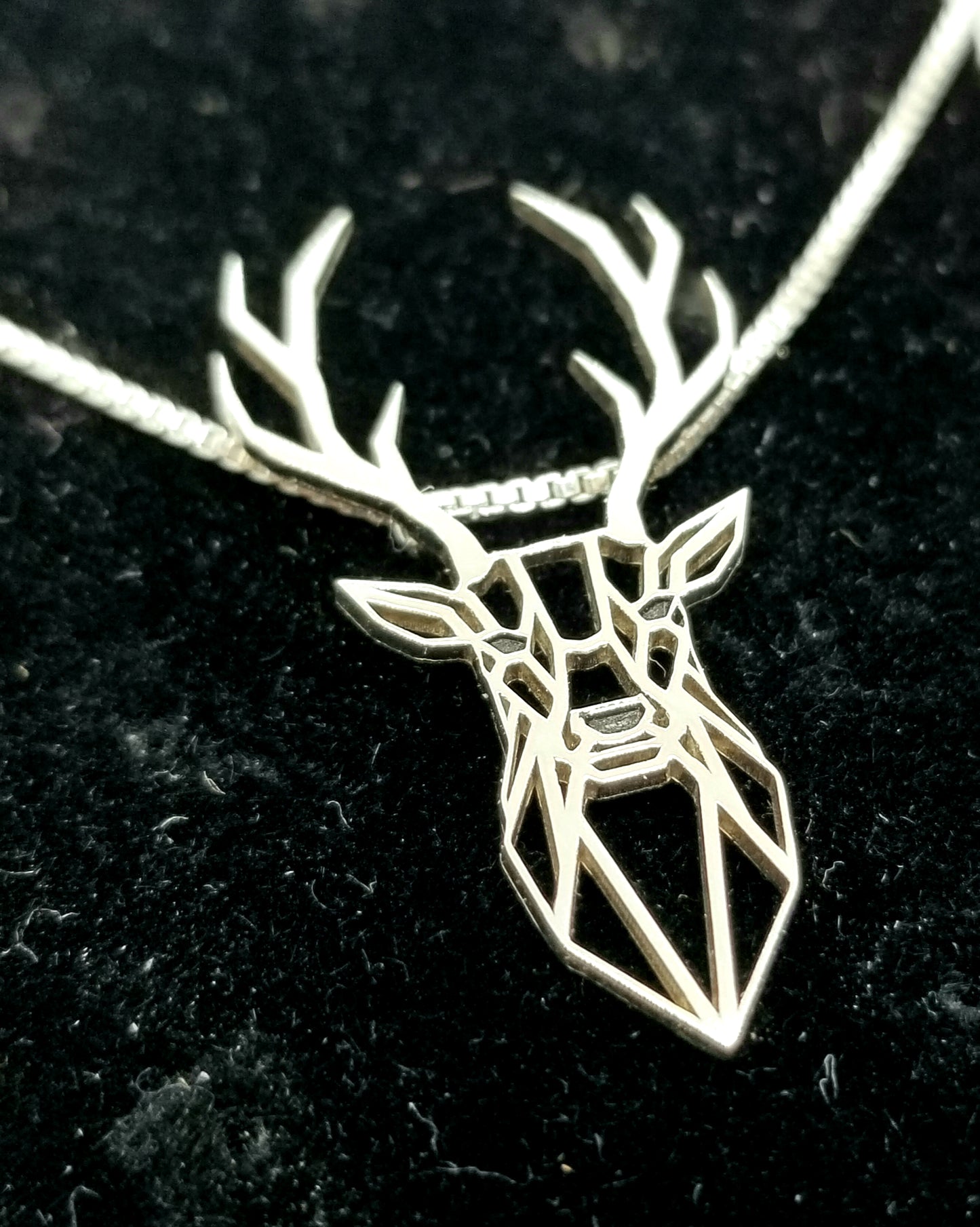 Oh Deer Sterling Silver Necklace